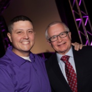 Steve Burdge and Dr. Daniel Von Hoff