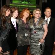 (L-R) Alyssa Bonagura, Nikki Mitchell, Rhonda Miles, Jeanne Magowitz and Roger Magowitz