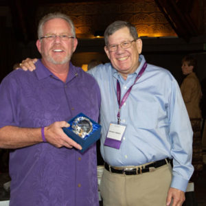 L-R Roger E. Magowitz and Michael Francis