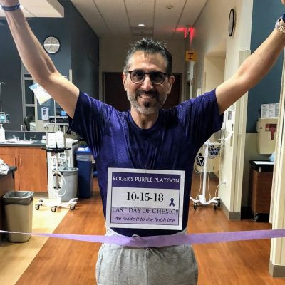 Roger Caplinger Chemo Finish Line Roger Caplinger Chemo Finish Line